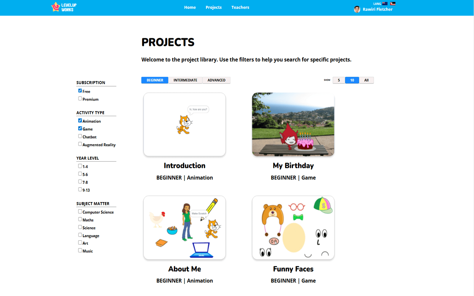 school-project-portal preview